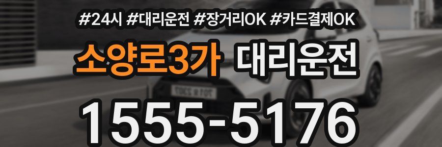소양로3가 대리운전