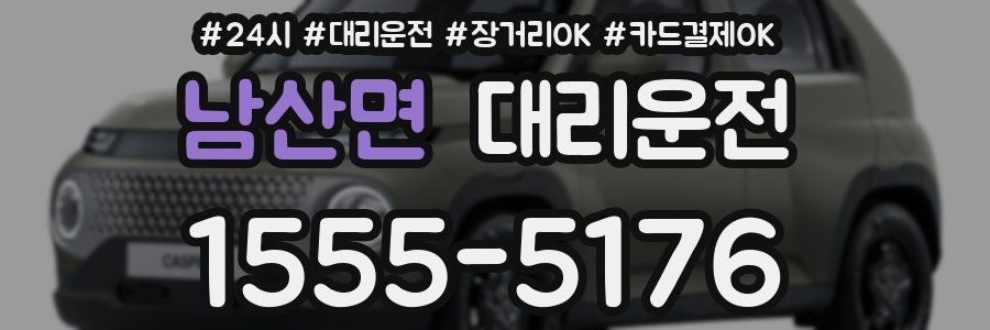 남산면 대리운전