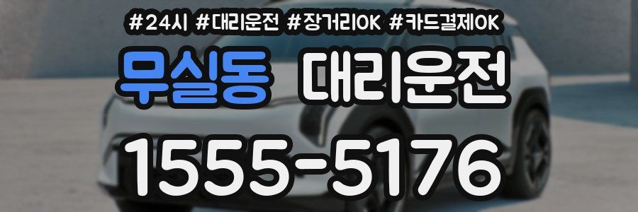 무실동 대리운전