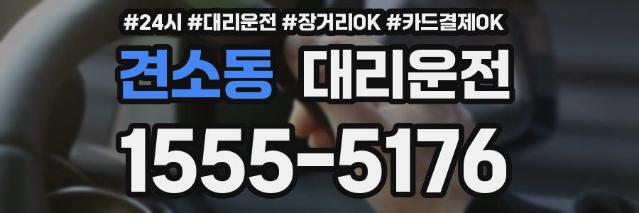 견소동 대리운전