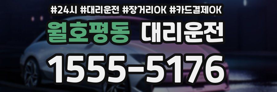 월호평동 대리운전