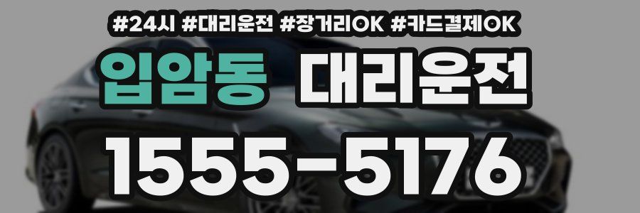 입암동 대리운전