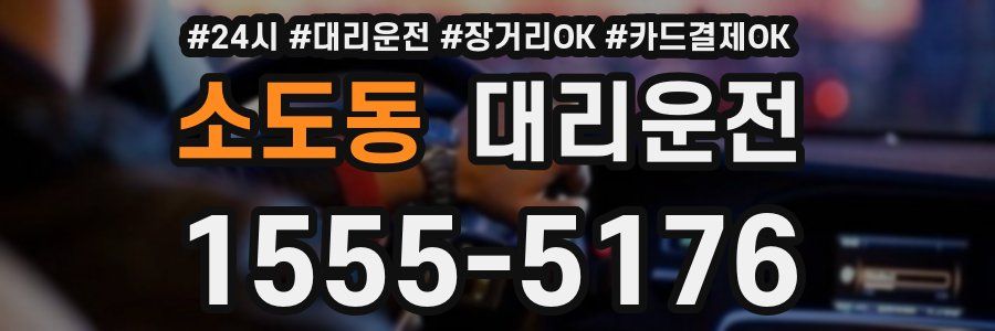 소도동 대리운전