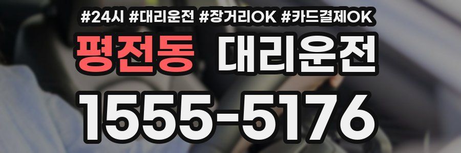평전동 대리운전