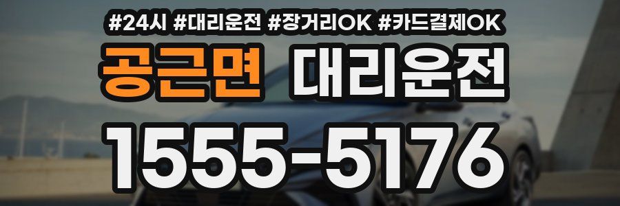 공근면 대리운전
