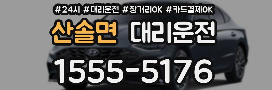 산솔면 대리운전