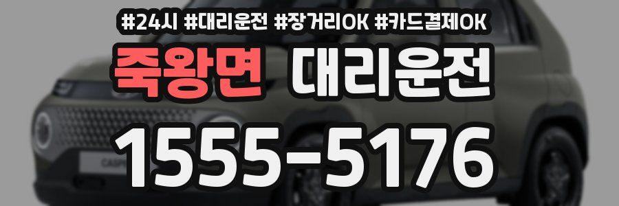 죽왕면 대리운전