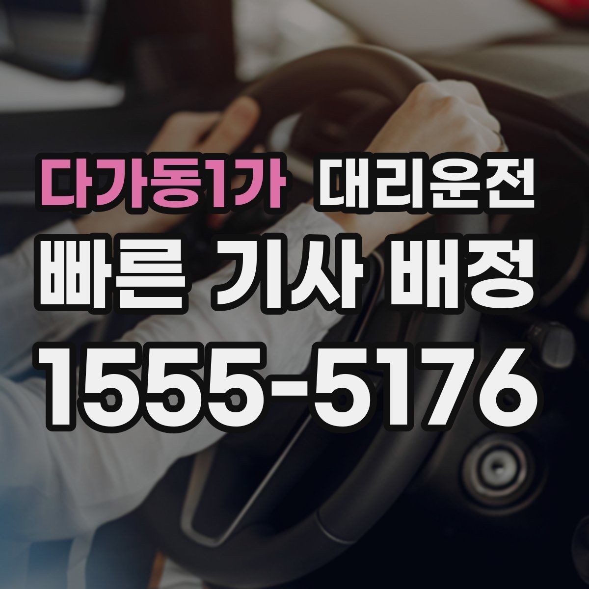 다가동1가 대리운전 반려동물 동반 배려 운행