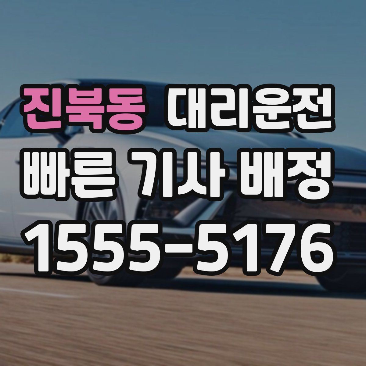 진북동 대리운전 대형차·수입차 숙련 기사