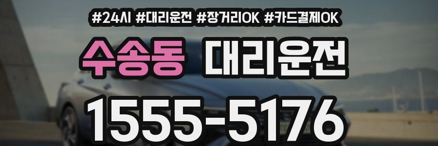 수송동 대리운전