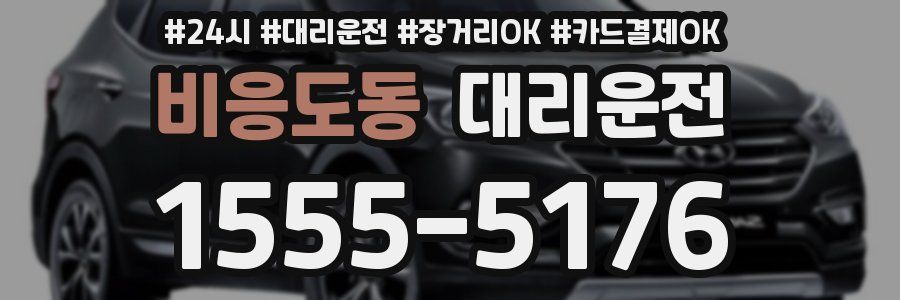 비응도동 대리운전