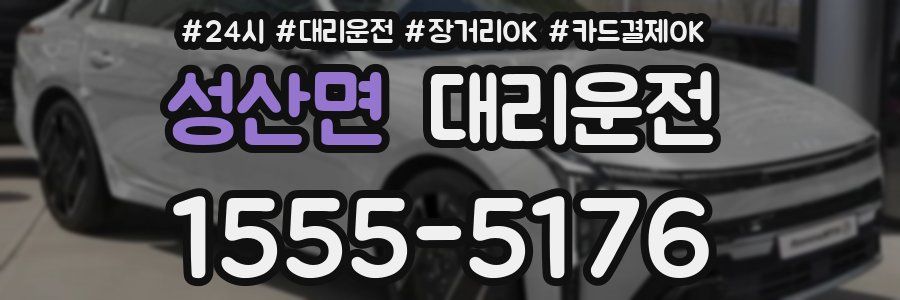 성산면 대리운전