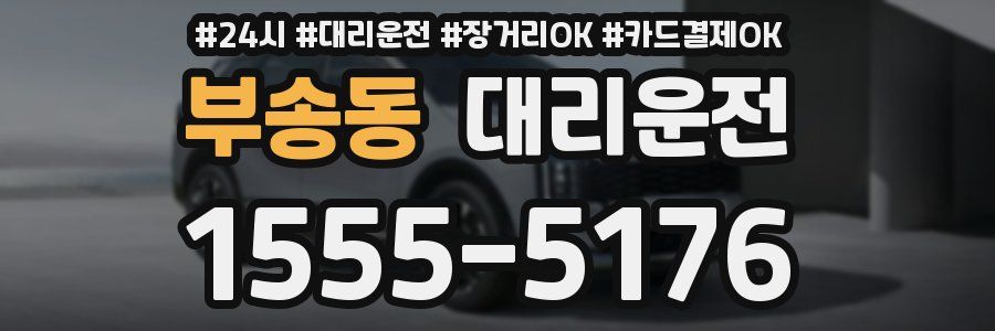 부송동 대리운전