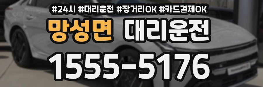 망성면 대리운전