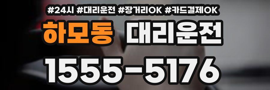 하모동 대리운전