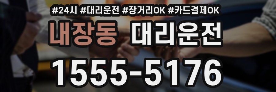 내장동 대리운전