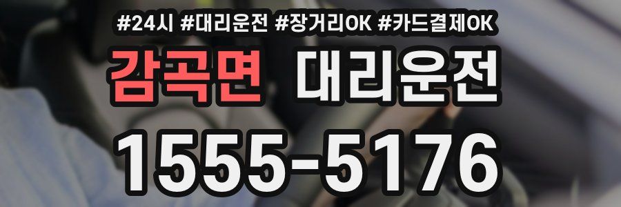 감곡면 대리운전