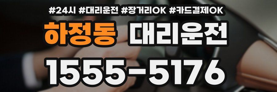 하정동 대리운전