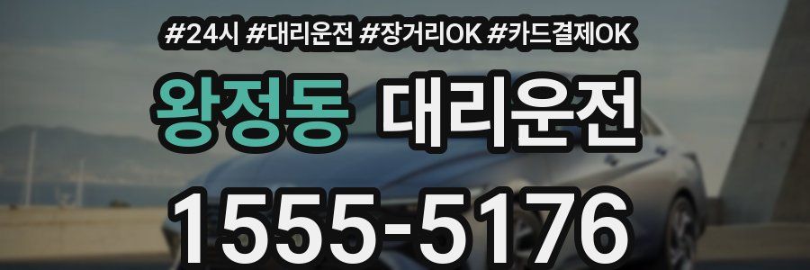 왕정동 대리운전