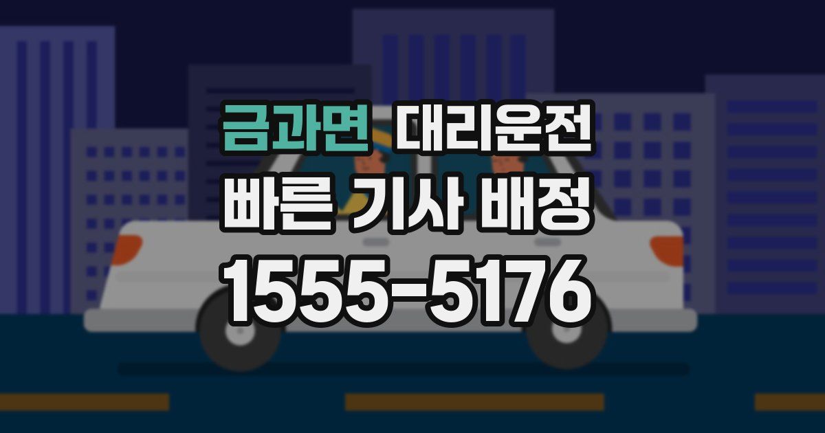 일일대리기사