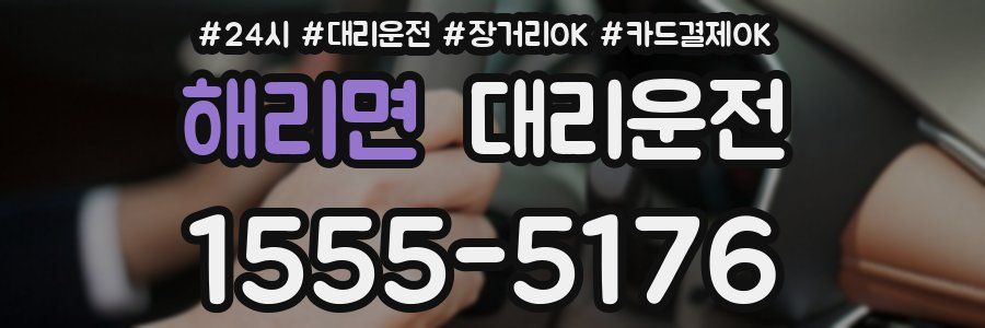해리면 대리운전