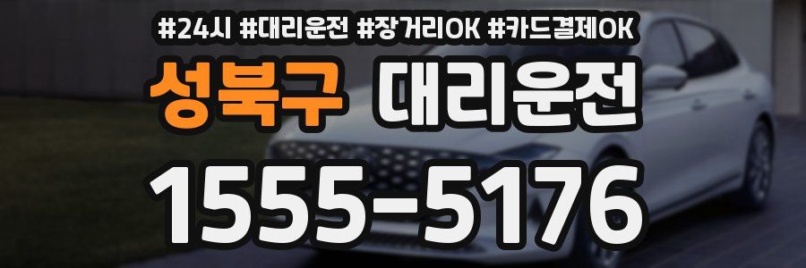 성북구 대리운전