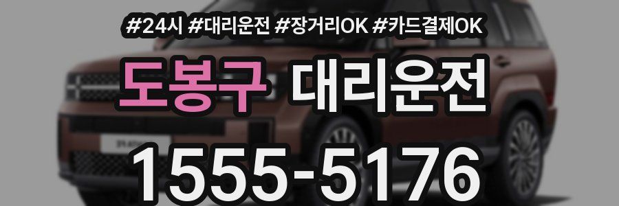 도봉구 대리운전