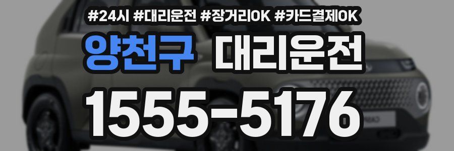 양천구 대리운전