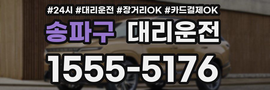 송파구 대리운전