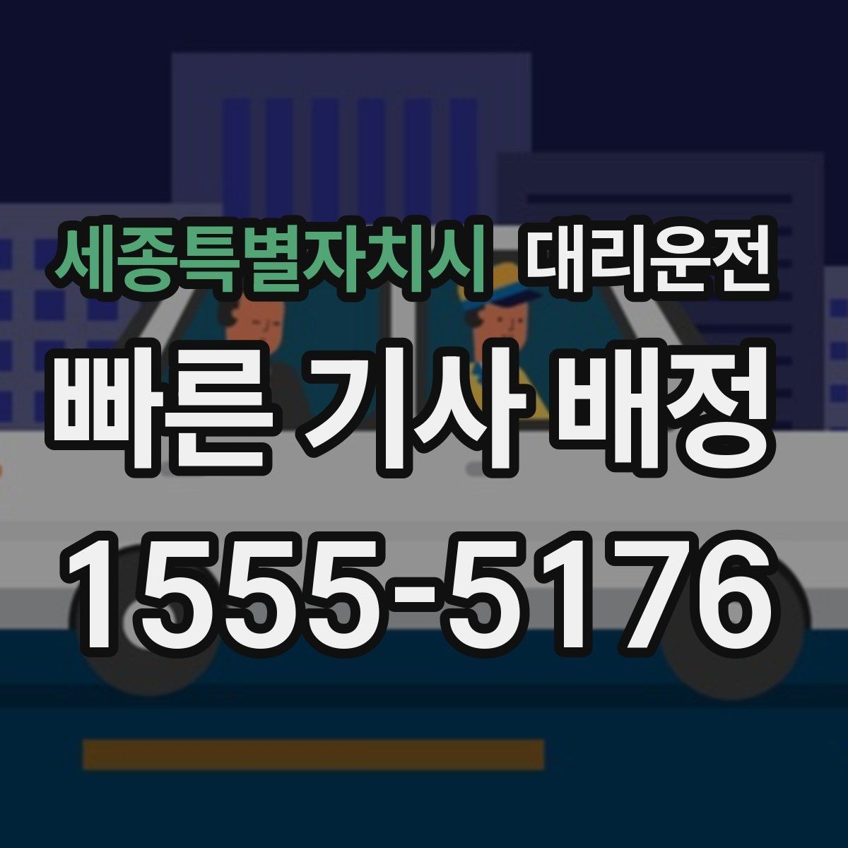 세종특별자치시 대리운전 블랙아이스 계절 주의 운전