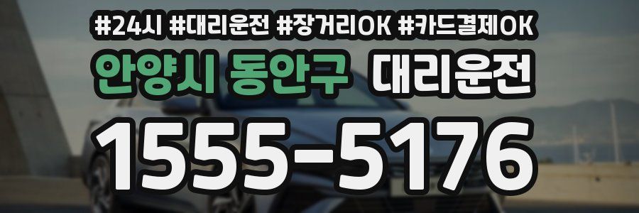 안양시 동안구 대리운전