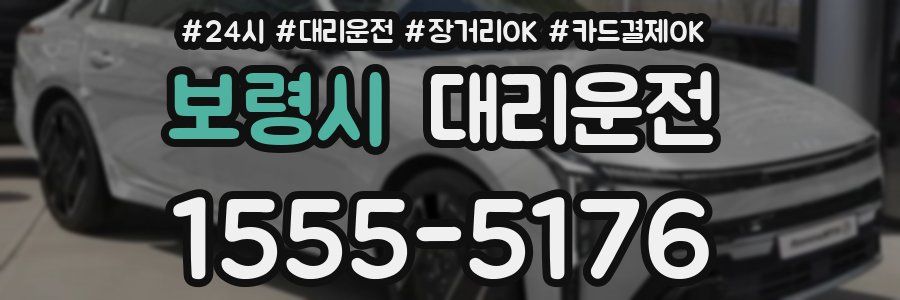 보령시 대리운전