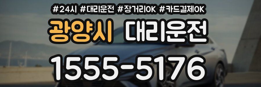 광양시 대리운전