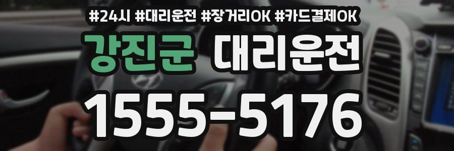 강진군 대리운전