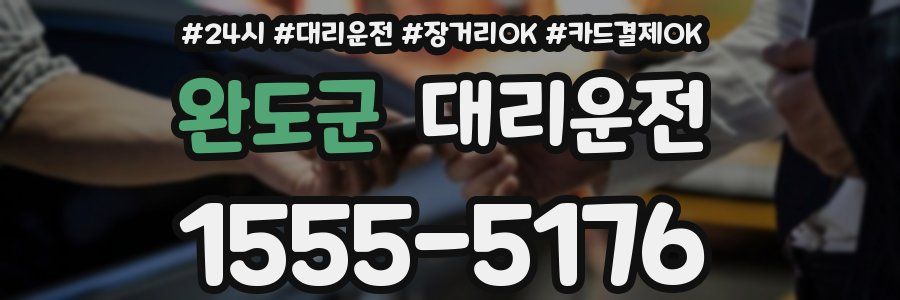 완도군 대리운전