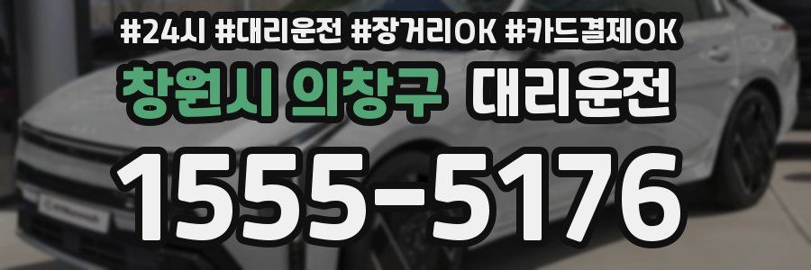 창원시 의창구 대리운전