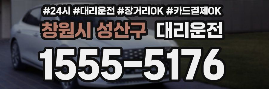 창원시 성산구 대리운전