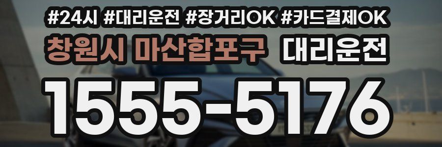 창원시 마산합포구 대리운전