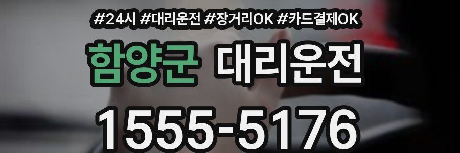 함양군 대리운전