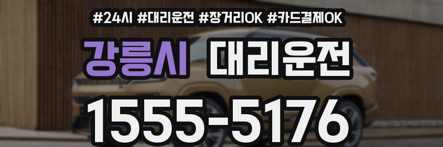 강릉시 대리운전