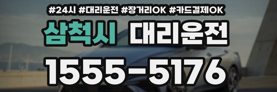 삼척시 대리운전