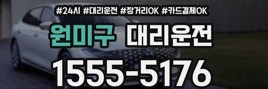 원미구 대리운전