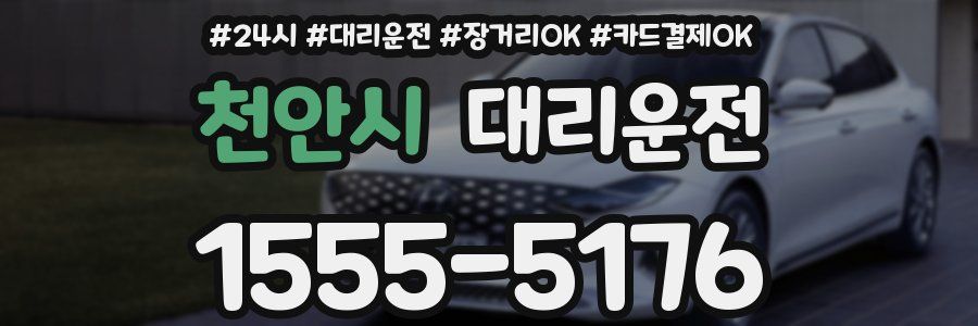 천안시 대리운전