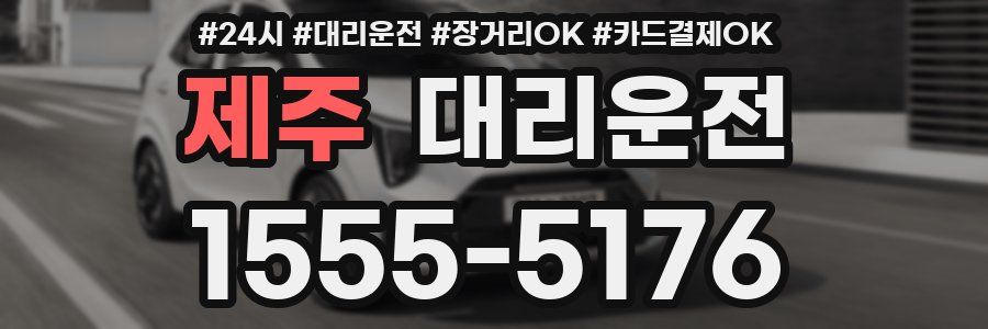 제주 대리운전