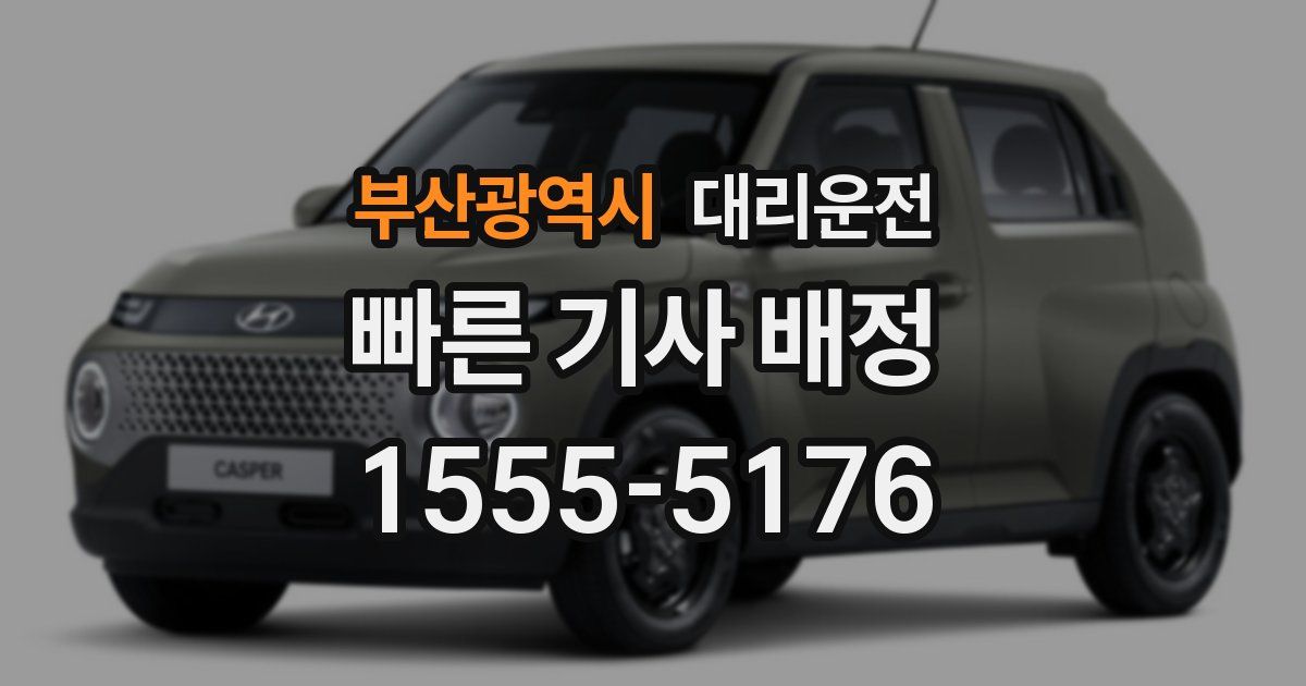 일일대리기사