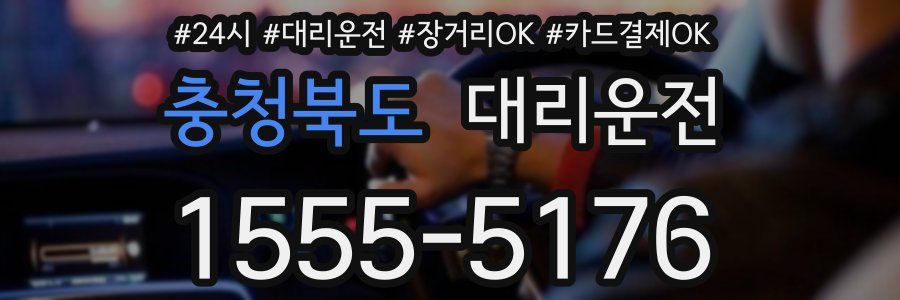 충청북도 대리운전