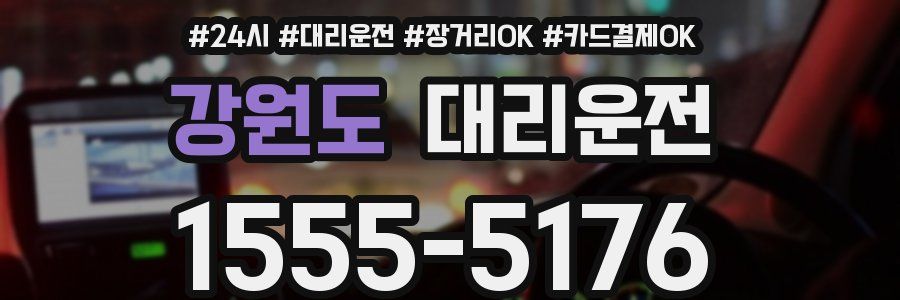 강원도 대리운전