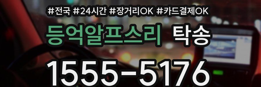 등억알프스리 탁송