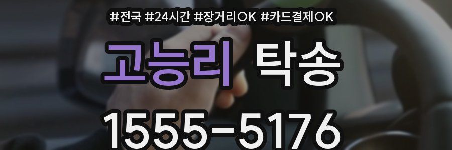 고능리 탁송