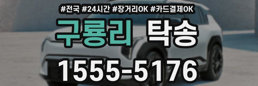 구룡리 탁송